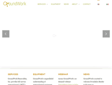 Tablet Screenshot of grndwork.com